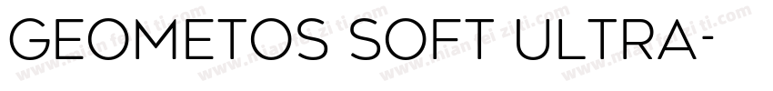 Geometos Soft Ultra字体转换